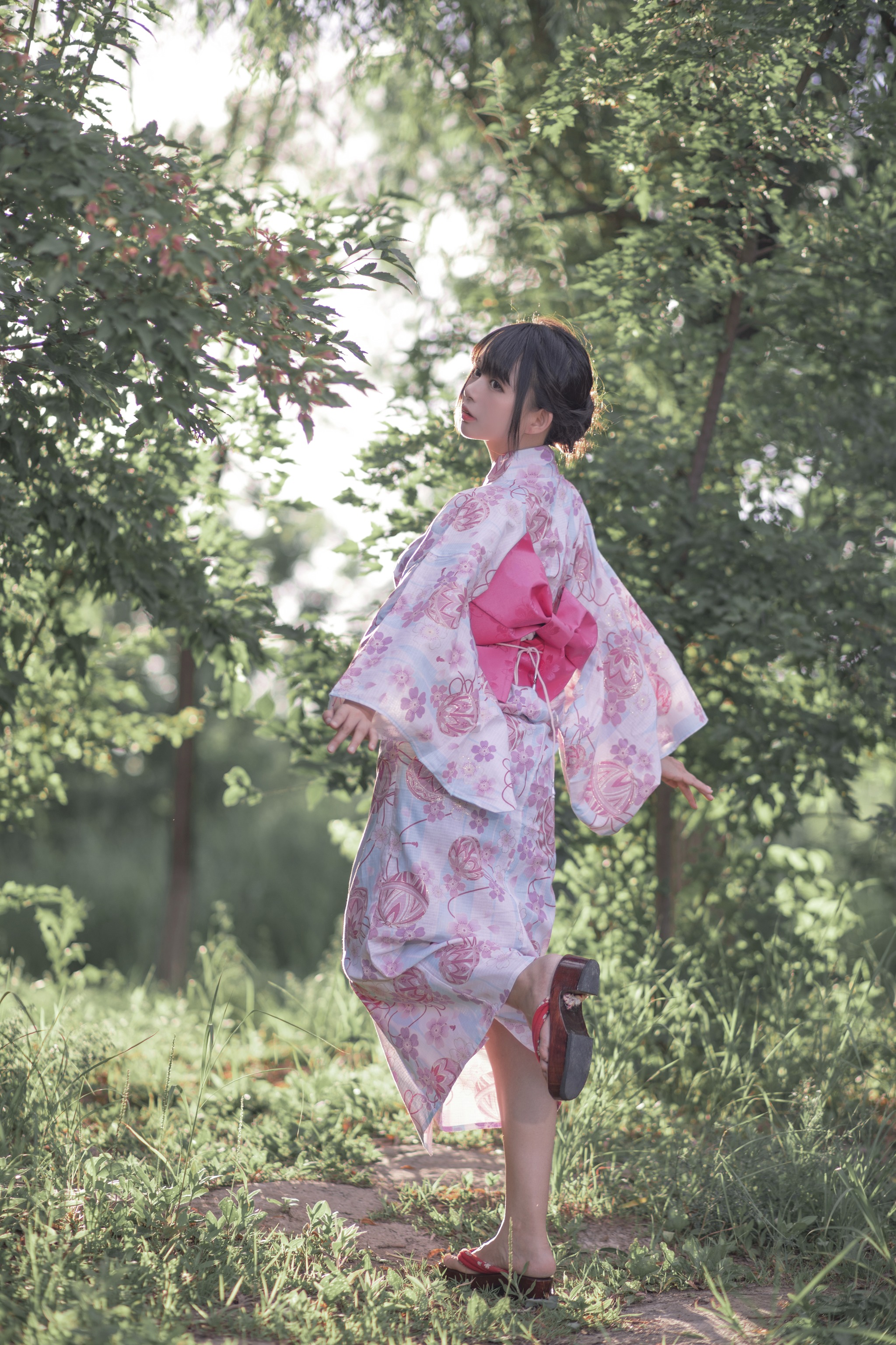 黑猫猫 – NO.002 和服超进化 [14P]-XikXak